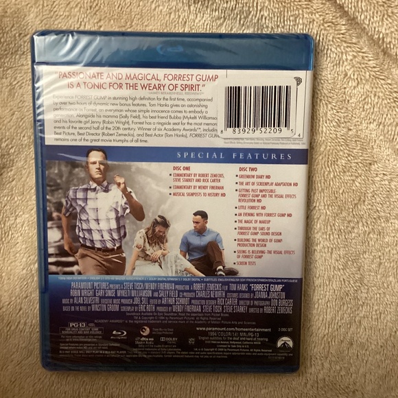 NEW Sealed Forest Gump Sapphire Series Blue Ray Disc - Picture 3 of 3